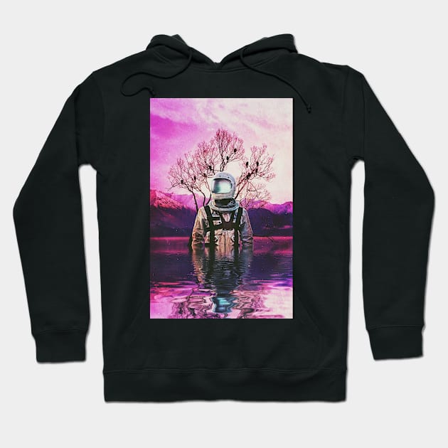 Lavender Marshes Hoodie by SeamlessOo